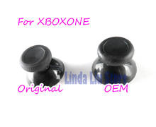 Cabeça de cogumelo para controle de xbox one, 60 peças original preto, análoga, joystick, capa para controle de xbox one 2024 - compre barato
