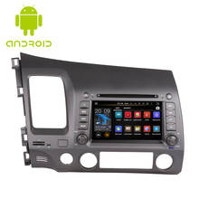Radio con GPS para coche, reproductor Multimedia con Android 10,0, ocho núcleos, DVD, estéreo, RDS, BT, para Honda Civic 2006-2011 2024 - compra barato