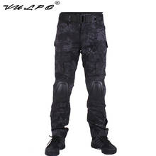 VULPO TYP Camouflage Combat Pants Men Trousers Tactical Army Pants With Removable Knee Pads 2024 - buy cheap