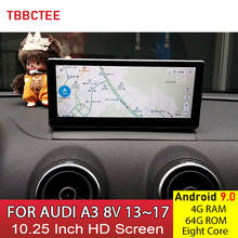 Android 9,0 8 ядер 4G 64G для Audi A3 8V 2013 ~ 2017 MMI 2G 3G RMC HD экран стерео Android автомобильный мультимедийный плеер Авто Радио 2024 - купить недорого