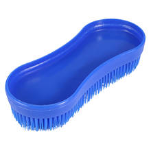 Professional Horse Cleaning Grooming Silicone Brush Equestrian Massage Tool Horse Brush Plastic Pet Brush 2024 - buy cheap