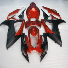 Fairing Kit for SUZUKI GSXR 600 750 K6 06 07 GSXR600 GSXR750 2006 2007 ABS black red  Fairings set new 2024 - buy cheap