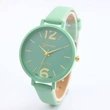 Классические женские часы Роскошные модные повседневные кварцевые часы кожаные спортивные женские наручные часы платье для девочек 2020 Montre Femme 2024 - купить недорого