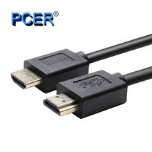 PCER Soft HDMI CABLE HDR 30Hz 60Hz HDMI 4K 3D for Splitter Extender Adapter Nintend Switch PS4 1M 1.5M 3M 5M 10M 15M 2024 - buy cheap