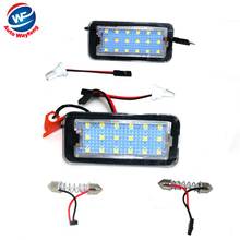 2Pcs/Set SUNKIA LED License Plate Lamp Light for FIAT 500 500C 2009-2015 Car Styling Error Free Canbus Pure White 2024 - buy cheap