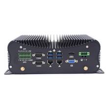 Mini computador de mesa industrial i7 8550u, computador compacto e robusto com várias funções, intel core i5 8250u 7267u gpio port lpt 2024 - compre barato