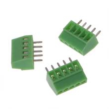 10 Uds. De tornillos de 2Pin-10Pin, conectores de bloques de terminales montados en PCB, paso de 2,54mm 2024 - compra barato