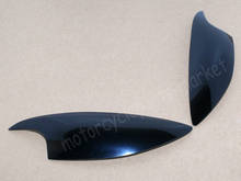 Черная защитная крышка для фар мотоцикла, защитная крышка для объектива Yamaha YZF-R6 YZF R6 2003 2004 2005 2024 - купить недорого
