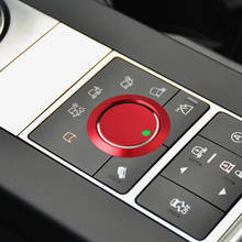 Start Stop Button Trim Cover Red Metal Engine + Ring Outdoor Personal Car Parts Decoration for Ford F-150 Mondeo Edge 2024 - buy cheap