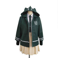 Uniforme escolar para cosplay danganronpa 2, fantasia personalizada em qualquer tamanho 2024 - compre barato