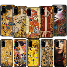 K56 Gustav Klimt funda para Samsung A01 A10 A11 A20 A20E A21 A30 A40 A41 A50 A51 A60 A70 A71 A81 A91 M10 M20 M30 2024 - compra barato