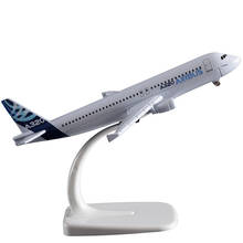 16CM Airways A320 Airlines modelo de avión con Base de aleación de aviones avión para colección juguete mostrar regalo de Juguetes 2024 - compra barato