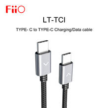 Зарядный кабель FiiO LT-TC1 Type-C к Type-C для M15/M11/M5/M6/BTR5/BTR3, усилитель музыкального MP3-плеера 2024 - купить недорого