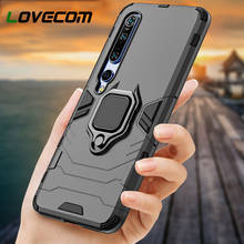 LOVECOM Armour Metal Car Ring Holder Phone Case For Xiaomi 10 9 Pro Redmi Note 8 Pro 8A Note 7 7A K30 Magnetic Bumper Back Cover 2024 - buy cheap