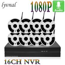 LYVNAL-lente ojo de pez de 2mp y h.265, conjunto de cámara con wifi, 1080p, cámara de seguridad inalámbrica, 16 canales, 5MP, 2MP, nvr, kit p2p, 8 canales, sistema wifi 2024 - compra barato