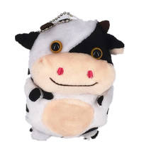 Muñeco de peluche de vaca de la suerte, de 11CM muñeco de peluche, regalo de Año Nuevo, 50 unids/lote 2024 - compra barato