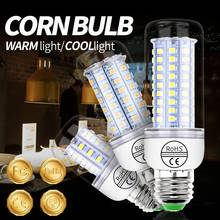 E27 LED Lamp E14 LED Bulb SMD 2835 220V Corn Light Bulbs Chandelier Candle Lights LED Bombillas For Home Decoration Ampoule 240V 2024 - buy cheap