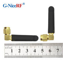 Free Shipping 2PCS/Lot SW433-WT36 2.5dBi Gain Elbow Rod Antenna 433MHz Small Antenna For Wireless Module 2024 - buy cheap