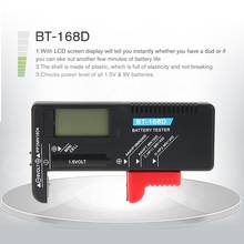 Digital Battery Capacitance Diagnostic Tool Volt Checker Battery Tester LCD Display AAA AA 9V 1.5V Button Cell Universal Tester 2024 - buy cheap