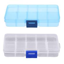 10 SlotsBait Lure Hooks Box Plastic Storage Container Fishing Components Fishing Gear ultifunctional Organizer Fishing Boxes 2024 - buy cheap