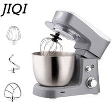 JIQI Stainless Steel Electric Chef Stand Food Mixer Automatic Whisk Eggs Beater Cream Blender Cake Bread Dough Kneading Machine 2024 - купить недорого