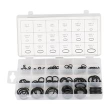 125 PCS/pack 18 Sizes O-ring Kit Metric O Ring Seals Watertightness Rubber Gaskets Oil Resistance Assortment with Plastic Box 2024 - buy cheap