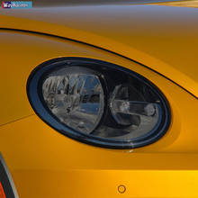 Car Headlight Protective Film Headlamp Restoration Transparent Black TPU Sticker For Volkswagen Beetle A5 2013-2019 Accessories 2024 - buy cheap