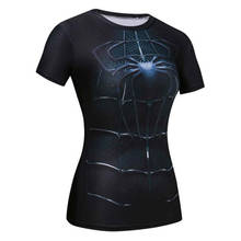 Yoga Top Women Gym Compression Shirt 3D Print Breathable Tights T Shirt Women Yoga Shirt Fitness Sport Top Tee Shirt Femme Tops 2024 - buy cheap