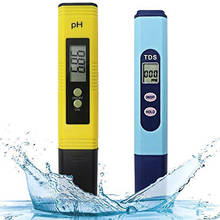 Качество воды Тесты метр, прибор для измерения уровня Ph Tds метр 2 в 1 комплект с 0-14.00Ph и 0-9990 Ppm Диапазон измерения для гидропоники, Аквариумы, Dri 2024 - купить недорого