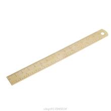 Outdoor Brass Ruler Bookmark Double Scale Cm&Inch Digital For Traveler Notebook  M01 21 Dropshipping 2024 - buy cheap