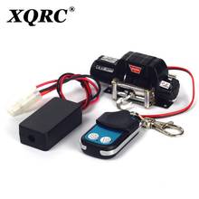 XQRC RC automobile automatic simulation winch, used for 1 / 10 RC tracked vehicle axial scx10 90046 D90 traxxas trx4 RedCat 2024 - buy cheap