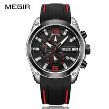 MEGIR Watch Men Waterproof Chronograph Military Male Clock Top-Brand Luxury Luminous Business Sports Watches 2020 Reloj Hombre 2024 - buy cheap
