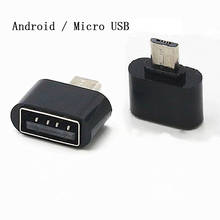 Переходник с Micro USB на USB для планшетного ПК Android Usb 2,0 Mini OTG USB кабель OTG адаптер микро конвертер адаптер 2024 - купить недорого