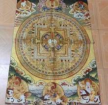 Bordado de seda de Nepal tibetano, Thangka, Tara, Buda del Tíbet, Thangka 2024 - compra barato