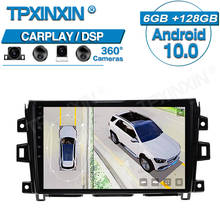 Radio con GPS para coche, reproductor Multimedia con Android 128, 2014G, cámara de visión envolvente automática, estéreo, 360G, para NISSAN NP300, Navara 2024 - compra barato