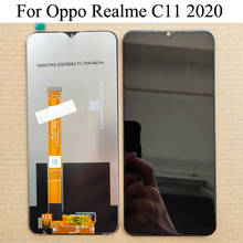 Оригинальный 6,5 "Новый ЖК-дисплей для Oppo Realme C11 2020 RMX2185, сенсорная панель, дигитайзер, дисплей в сборе, замена 2024 - купить недорого