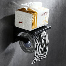 Toilet Paper Holder Bathroom Paper Holder with Phone Shelf Bathroom Mobile Phones Stainless Steel Paper Roll Holder Tissue Box 2024 - buy cheap