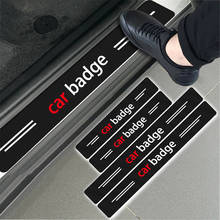 Emblema de carbono para puerta de coche, pegatina para Citroen Picasso AX BX CX DS DS3 DS4 DS5 2CV c-zero Saxo C35 Evasion C1 C2 C3 C4 C5, 4 piezas 2024 - compra barato