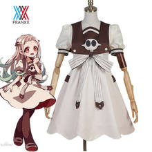 Vestido de cosplay de nene yashiro, roupa feminina vestido de toalete hanako-cobertura de anime jibaku shounen hanako-cobertura de peruca 2024 - compre barato