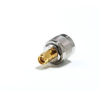 100pc N  male plug  switch SMA  male plug  RF Coax Adapter convertor Straight   Nickelplated  NEW wholesale 2024 - buy cheap