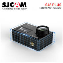 Sjcam-câmera de ação, sj8 pro/sj8 plus/sj8 air, 1296p, 4k, 30fps/60fps, wi-fi, esportes, controle remoto, sj cam, capacete 2024 - compre barato