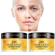 24k Gold Sleeping Mask Hydration Moisturizing Mild Night Facial Mask Water oil Acne Blackheads Remove Korean Face Skin Care 2024 - buy cheap