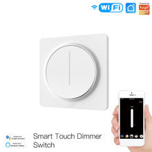 WiFi Smart Touch Light Dimmer Switch 100-240V Smart Life/Tuya APP Remote Control Smart Switch Work with Alexa Google Home 2024 - buy cheap