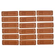 50pcs Handmade PU Leather Tags Bird Sewing Machine Embossed Label DIY Flag Labels For Garment Sewing Accessories 2024 - buy cheap