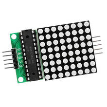 MAX7219 8*8 матричный модуль микро Управление; модуль Дисплей модуль MCU светодиодный Дисплей Управление модуль для Arduino 5V 2024 - купить недорого