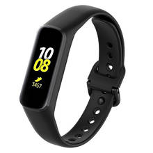 Sport silcone watchband for Samsung Fit E R375 Smart watch bracelet  band strap For Samsung Fit-e SM-R375 Wristband Strap black 2024 - buy cheap