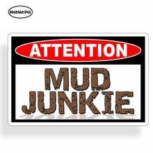 HotMeiNi 13cm x 8.8cm Mud Junkie Sticker Off Road ATV UTV 4x4 Car Vehicle Window Bumper Decal Car Sticker Graphic 2024 - buy cheap