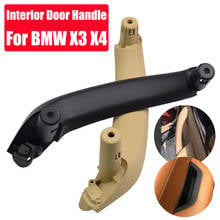 Car Inner Door Interior Door Handle Pull ABS Trim For BMW X3 X4 F25 F26 2010 2011 2012 2013 2014 2015 2016 2017 Black Beige 2024 - buy cheap