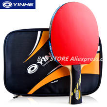 YINHE 9-Star Racket Galaxy wood + carbon OFF++ pips-in rubber table tennis rackets ping pong bat 2024 - buy cheap