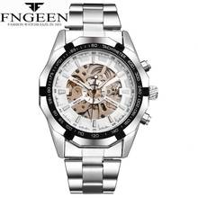Reloj hombre Men Watch FNGEEN Brand Luxury Mechanical Watch Steel Straps Automatic Wristwatch mens Waterproof Male Clock Relogio 2024 - buy cheap
